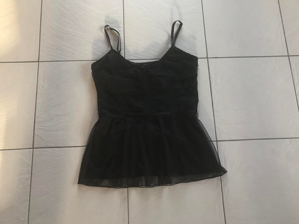Elegant zwart topje.., Kleding | Dames, Ophalen, Zo goed als nieuw, Zwart