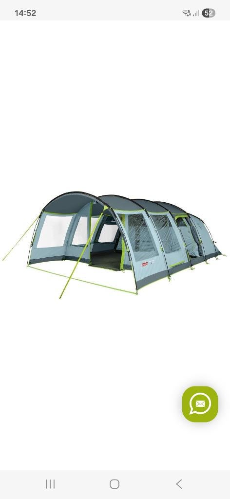 coleman meadowood 6l (nieuw), Caravans en Kamperen, Ophalen of Verzenden, Nieuw, Tot en met 6