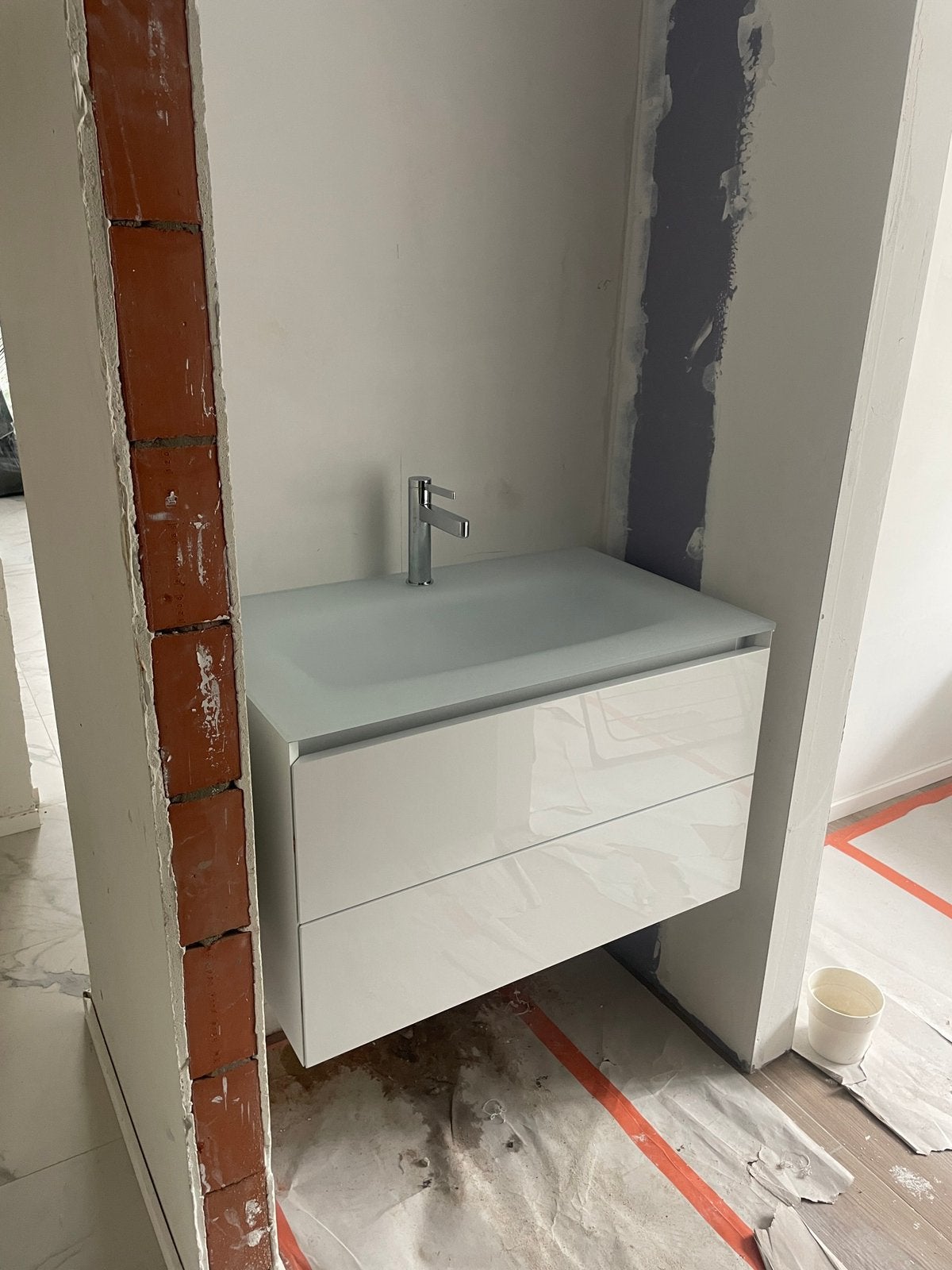 meuble de salle de bain design Sistema 45 Acuto + Dharma, Enlèvement, Comme neuf
