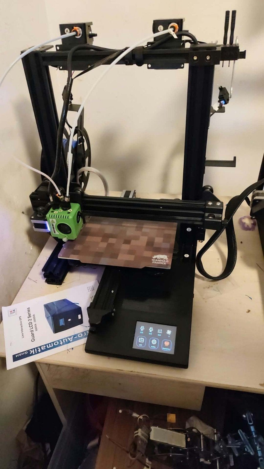 Wanhao D12/230, Ophalen