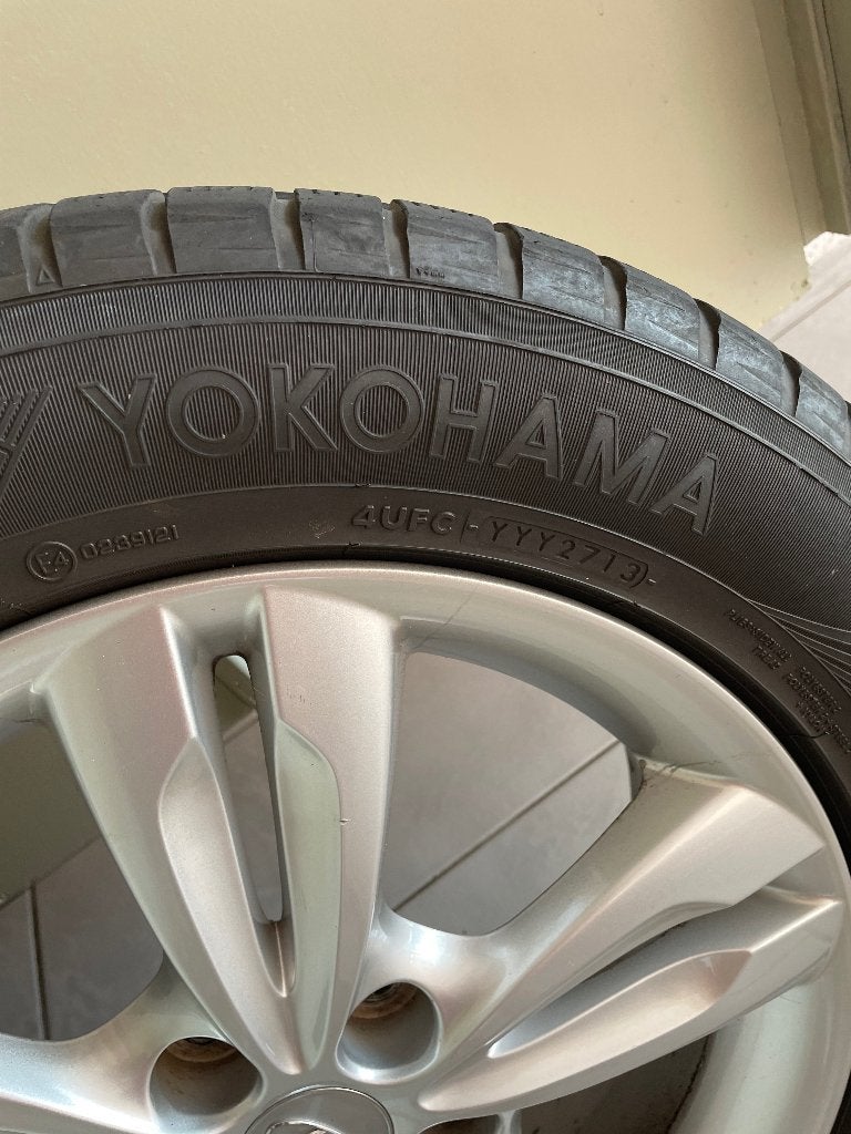 Winterbanden, Auto-onderdelen, Ophalen, Gebruikt, Banden en Velgen, 17 inch