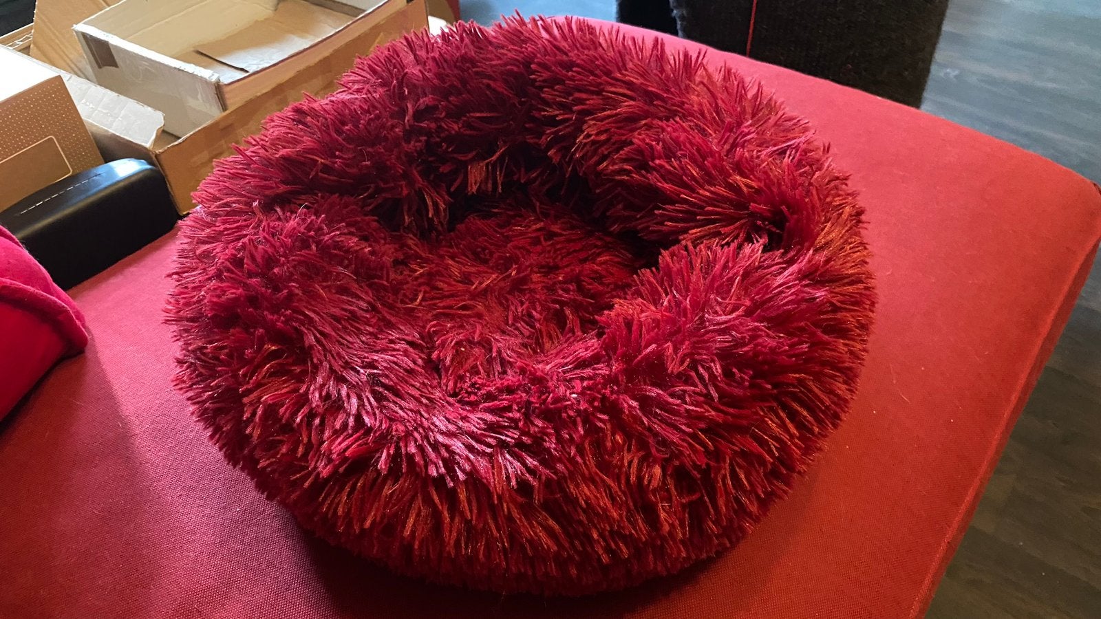 Panier rond tout doux pour chat ou tout petit chien, Enlèvement, Neuf