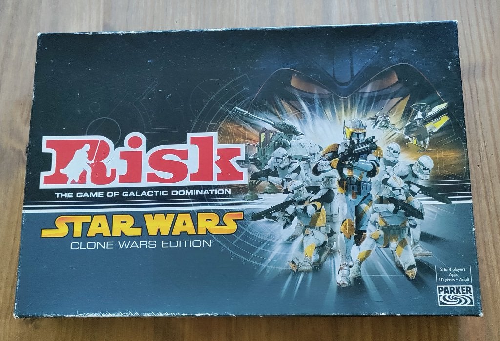 Risk Star Wars - Clone wars edition (EN), Trois ou quatre joueurs, Enlèvement ou Envoi, Utilisé, Parker