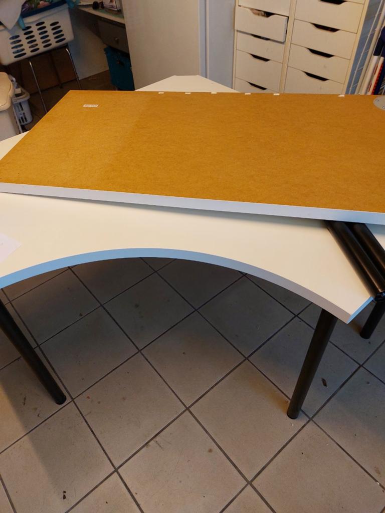 Hoekbureau ikea 1,20 x 1,20, Ophalen, IKEA, Hoekbureau