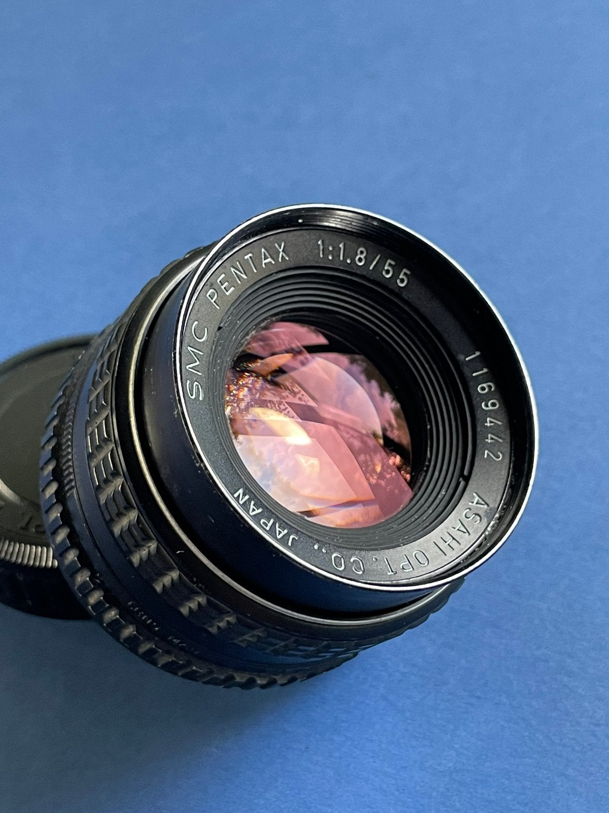 SMC Pentax 55 mm f/1,8 ASAHI OPT. CO. — Pentax K-mount, Enlèvement ou Envoi, Comme neuf, Pentax, Monture Pentax K