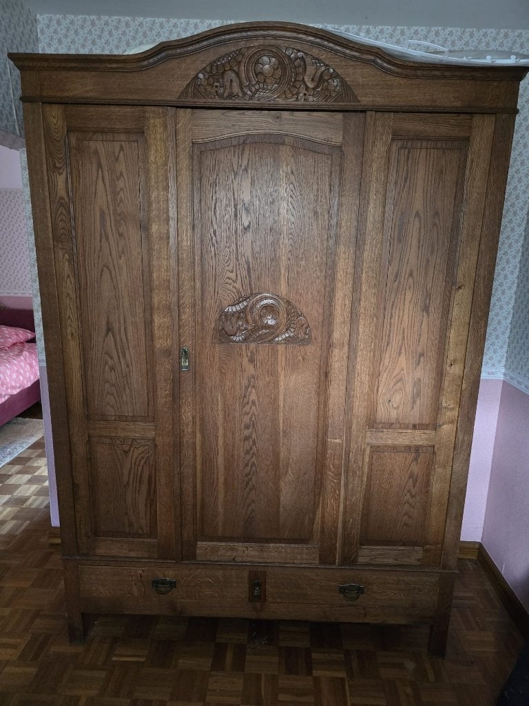 armoire ancienne, Enlèvement