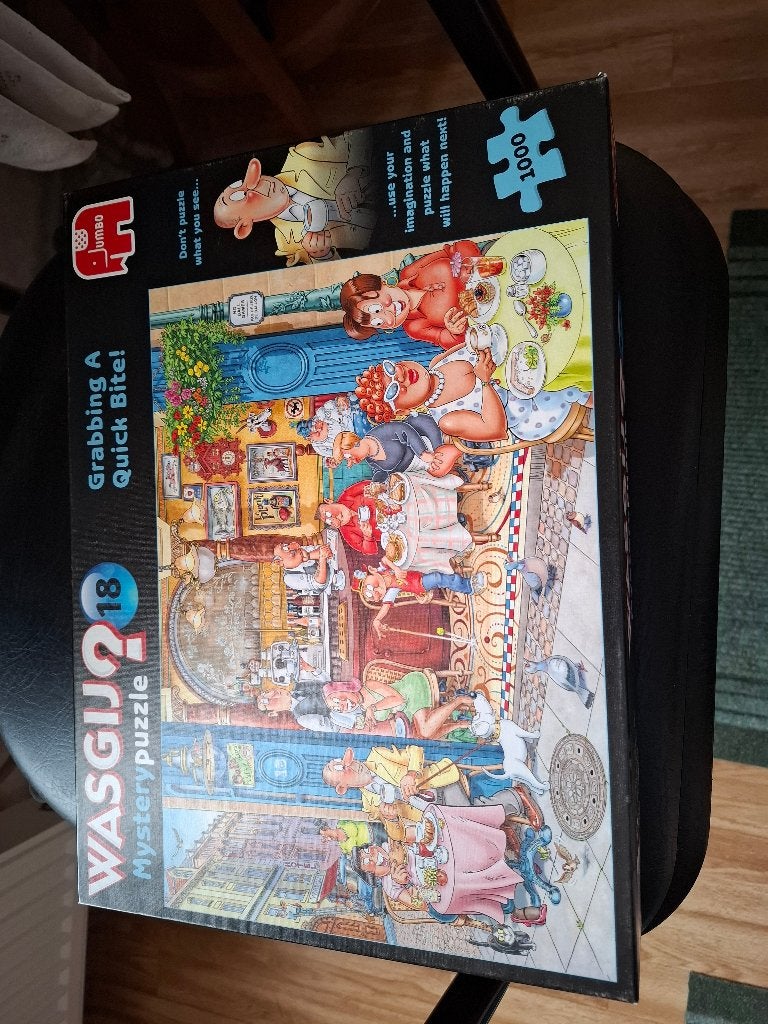 Puzzel wasgij nr 18., Enlèvement, 500 à 1500 pièces, Utilisé, Puzzle