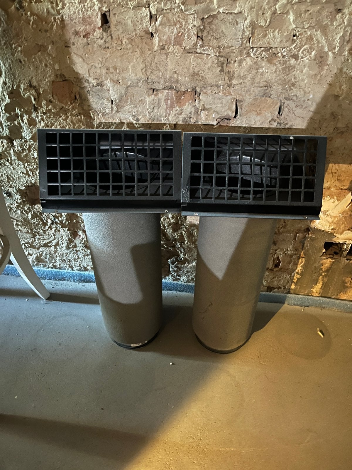 Thermoduct geveldoorvoer 160 mm 2 stuks, Bricolage & Construction, Enlèvement, Comme neuf, Aluminium, 80 mm ou plus