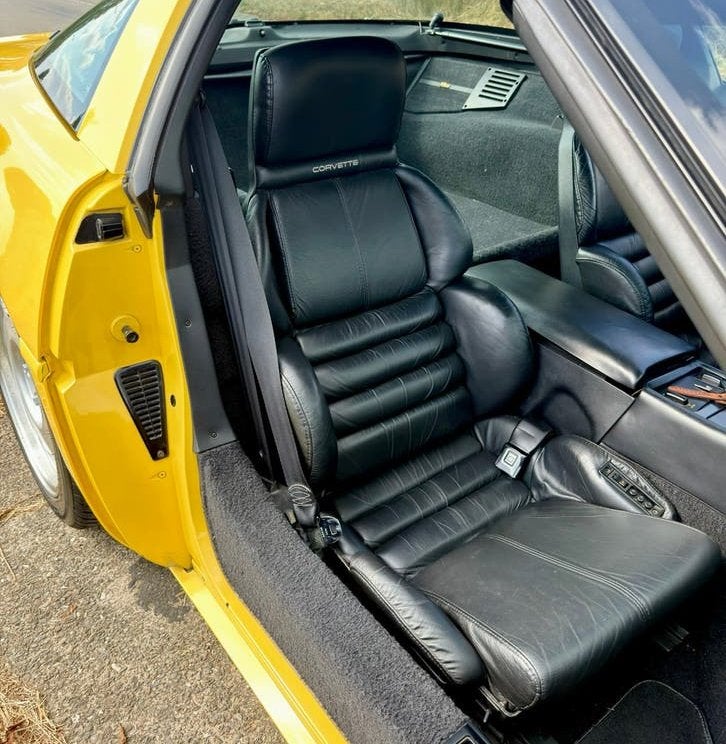 Corvette C4 RARE YELLOW | SPORT SEATS | 6-SPEED MANUAL, foto 8