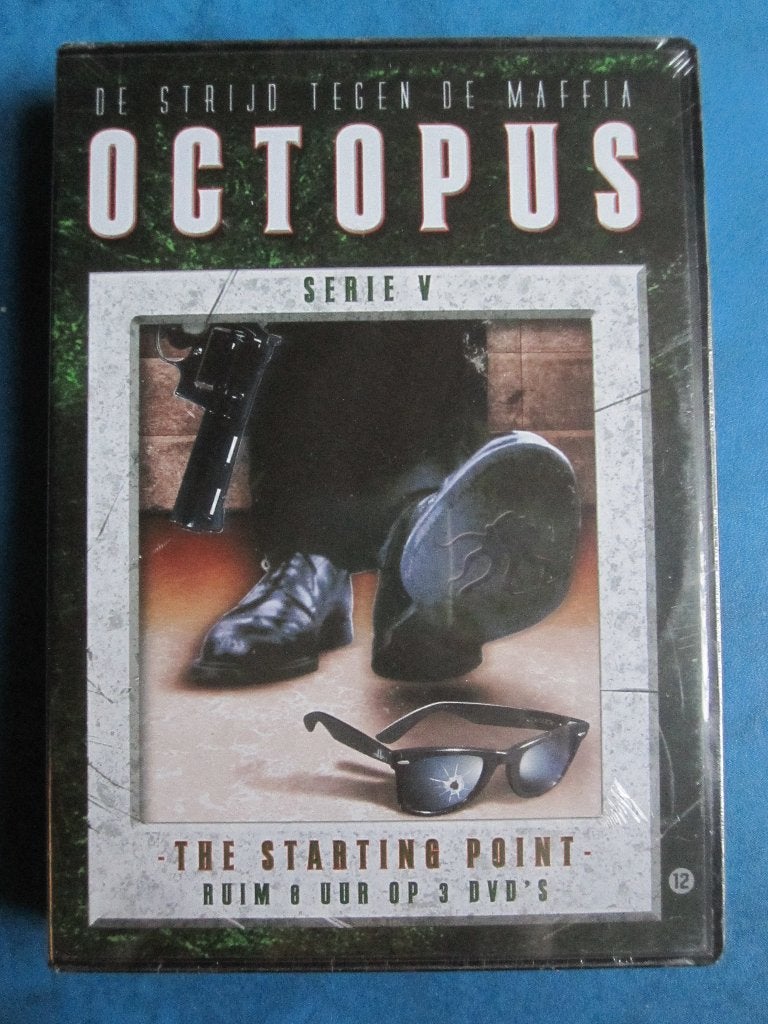 Octopus (La Piovra) - Serie V (3 disc) nieuw in de verpakkin, Misdaad, Nederlands, Ophalen of Verzenden, Italiaans