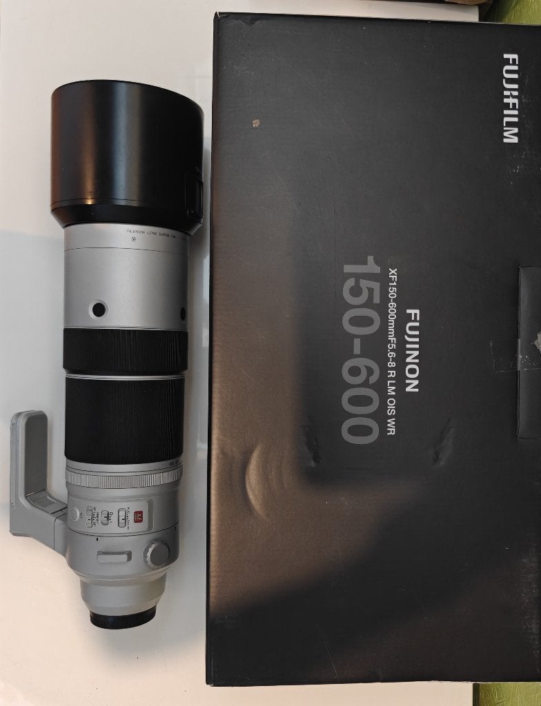 Fuji XF150-600 lens, Audio, Tv en Foto, Ophalen, Fujifilm, Gebruikt, Telelens