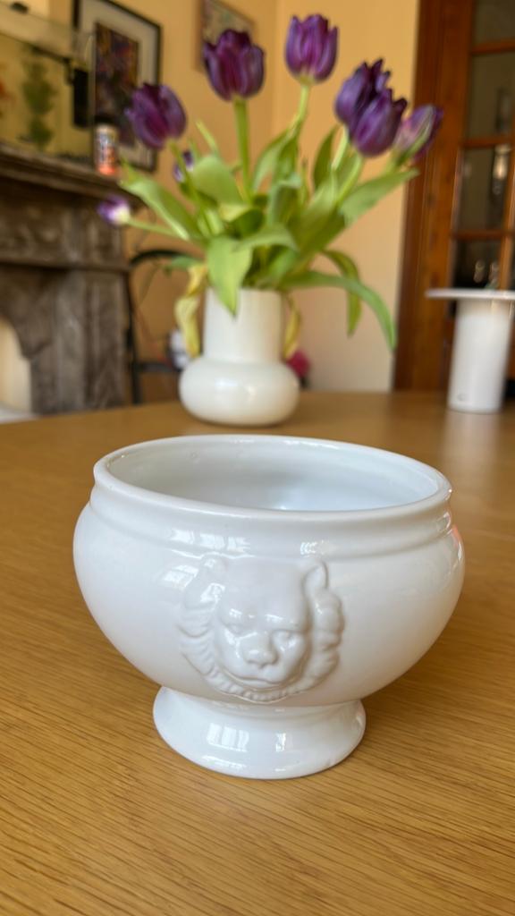Soup Bowls with lion head, Uni, Enlèvement, Utilisé, Autres matériaux
