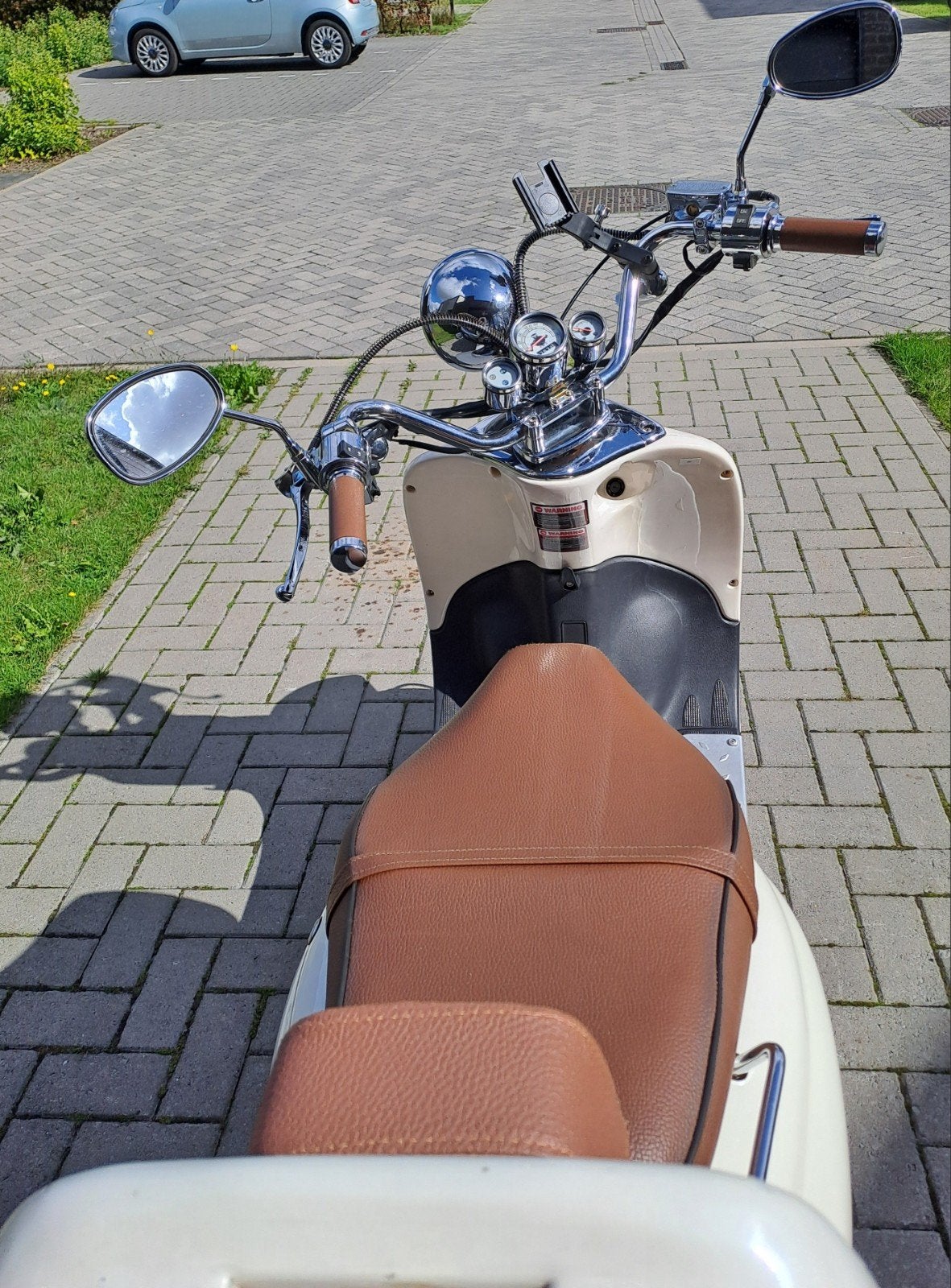 Neco borsalino 125cc, Ophalen