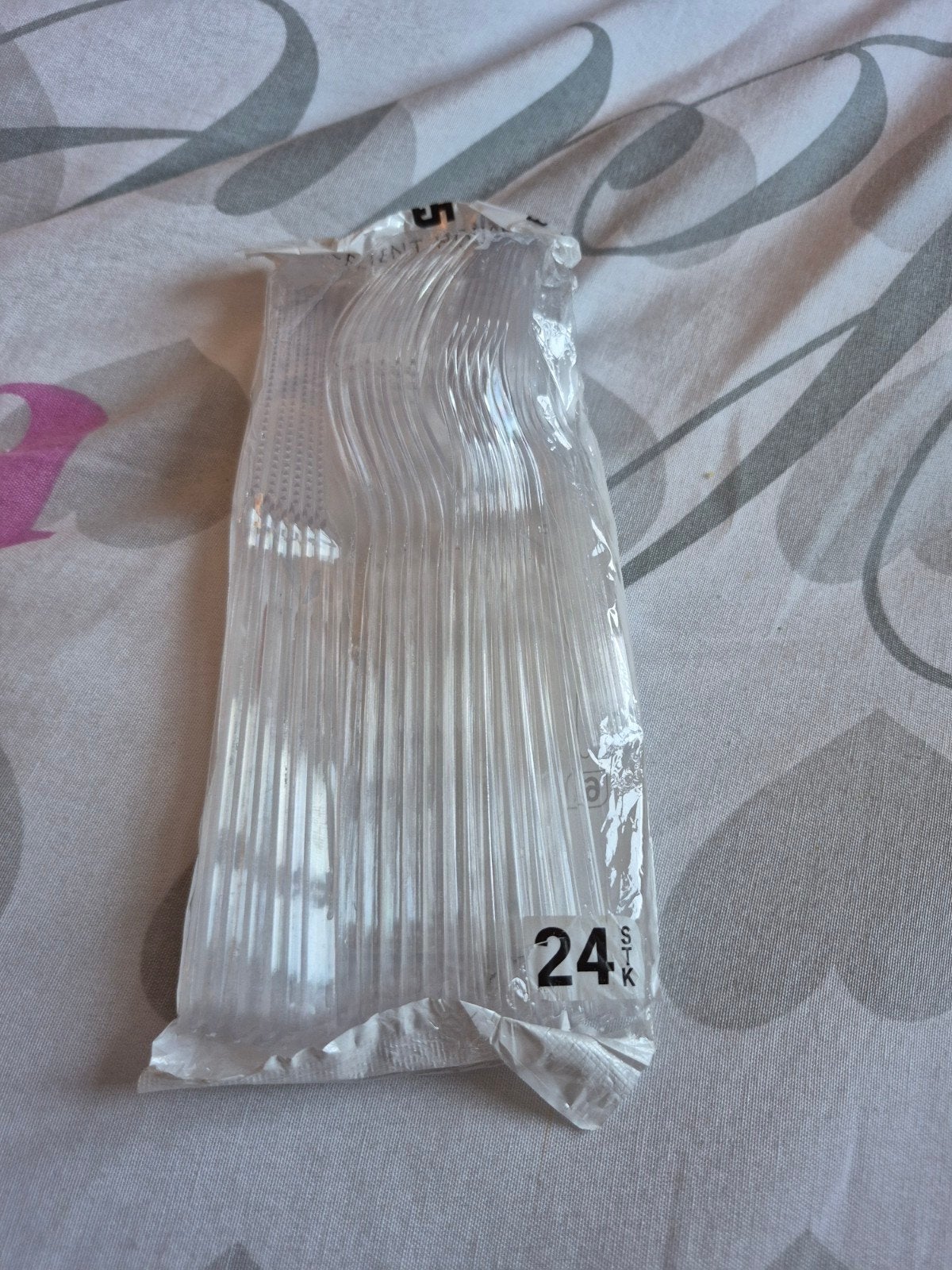 nieuw plastic vorken 24stuks, Maison & Meubles, Enlèvement ou Envoi