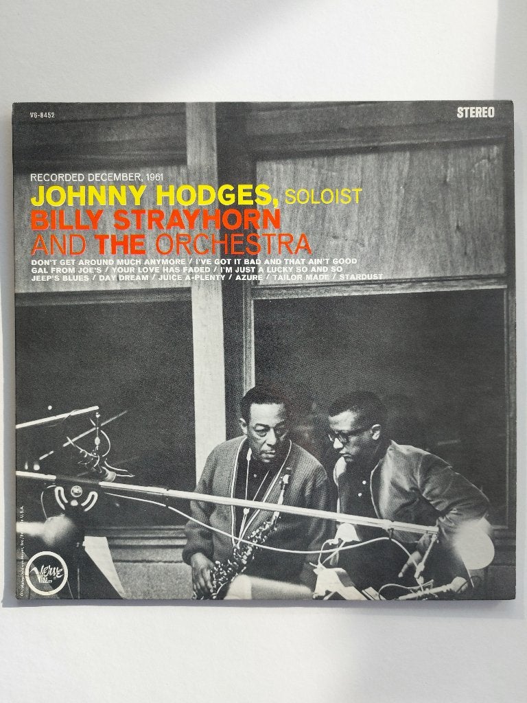 Johnny Hodges & Billy Stayhorn et son orchestre (1962 -Jazz), CD & DVD, Enlèvement ou Envoi, Utilisé, Jazz, Pochette photo