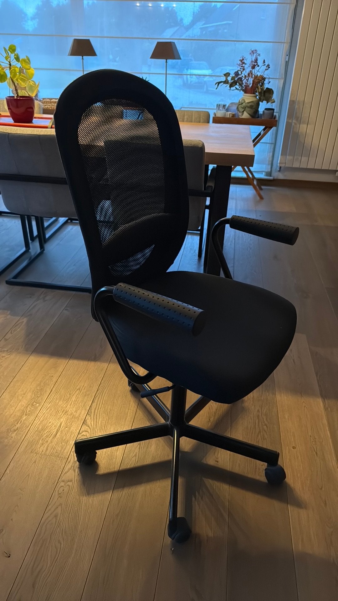 Bureaustoel, Maison & Meubles, Enlèvement, Utilisé, Noir, Chaise de bureau