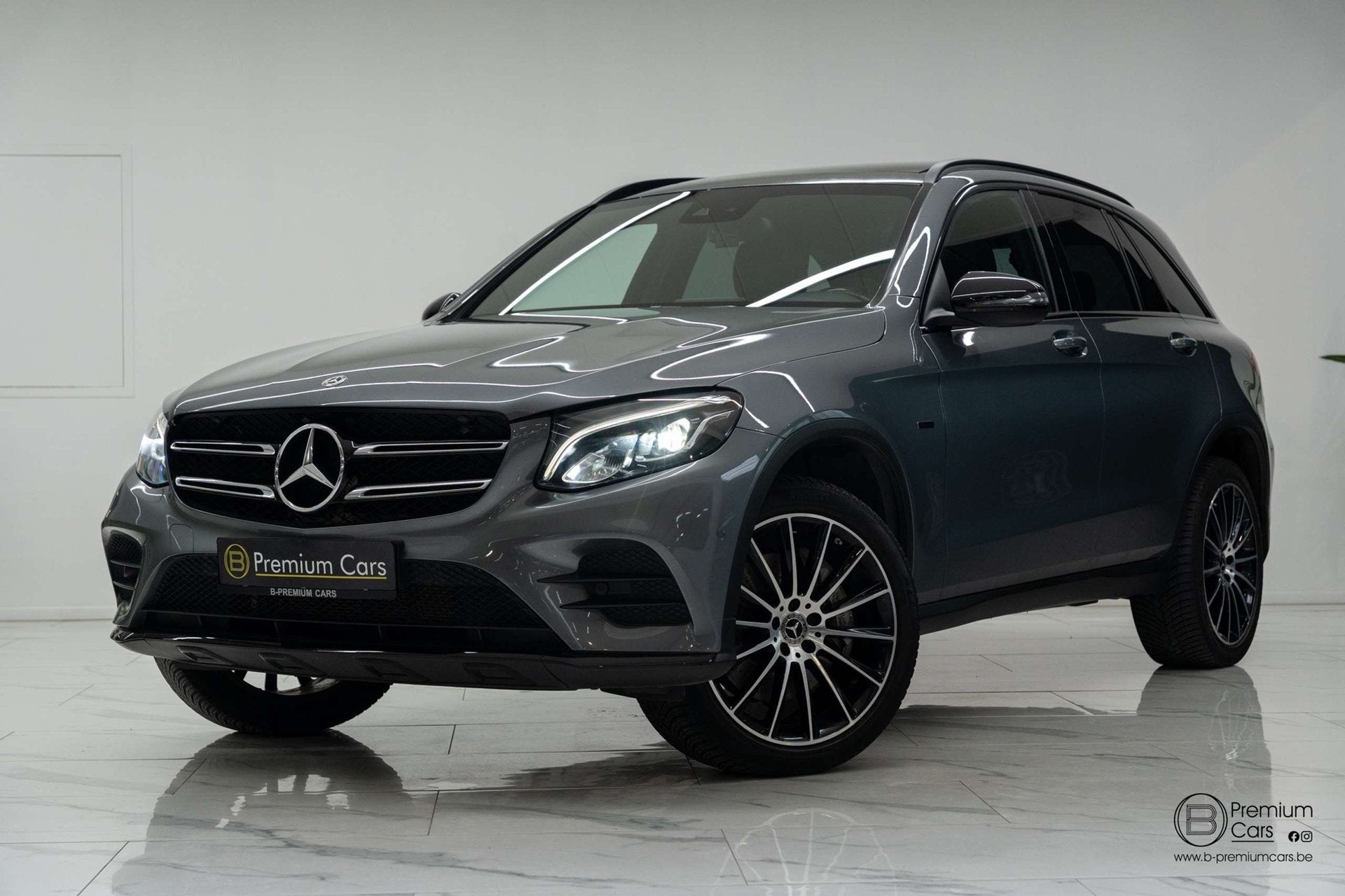 Mercedes-Benz GLC 350 e AMG line 9G! Navi, Sensoren, Cruise,, Argent ou Gris, Achat, Euro 6, Entreprise