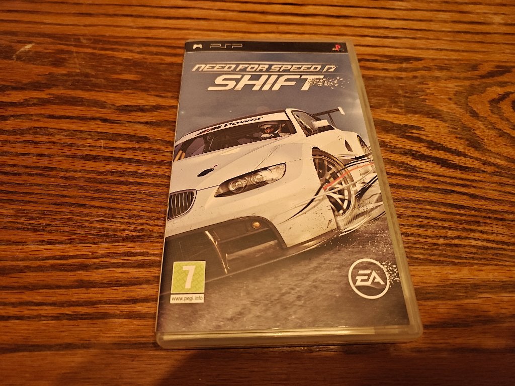 Need for Speed Shift psp, Consoles de jeu & Jeux vidéo, Jeux | Sony PlayStation Portable, 1 joueur, À partir de 7 ans, Course et Pilotage