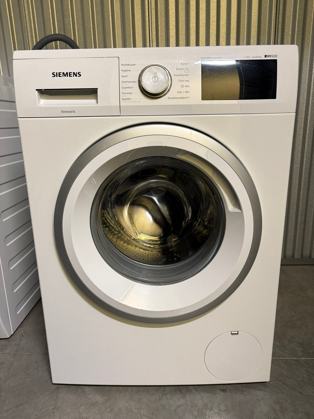 Machine à laver Siemens iQ500 — 8 kg, A+++, Electroménager, Enlèvement, Comme neuf