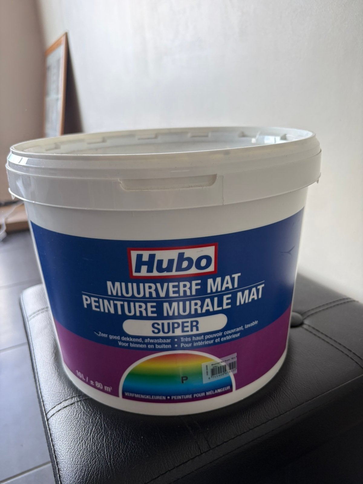 Nieuwe verf, Doe-het-zelf en Bouw, Ophalen, Nieuw, Grijs, Verf