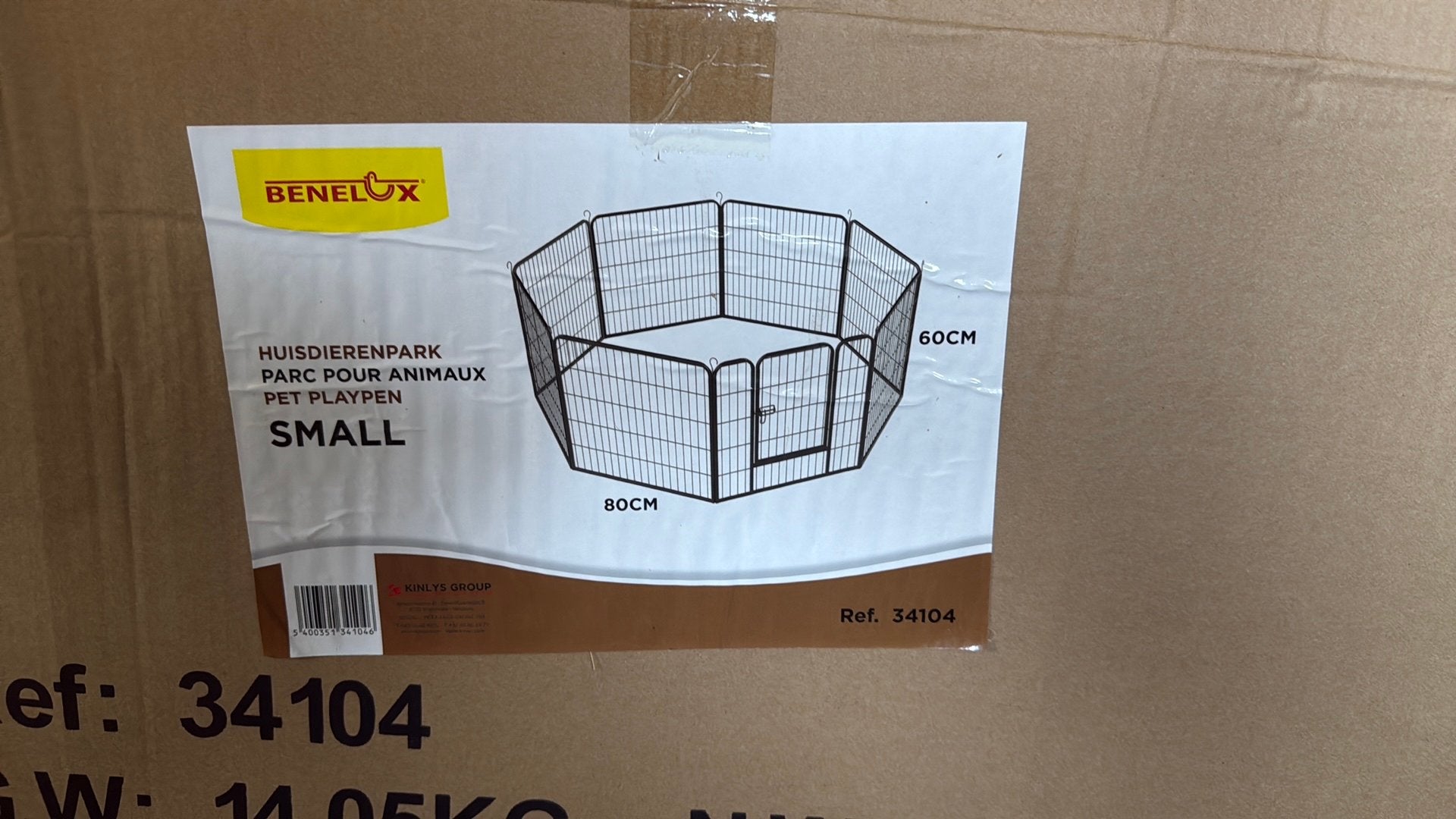 Konijn/hondenren, Ophalen, Zo goed als nieuw, Minder dan 65 cm