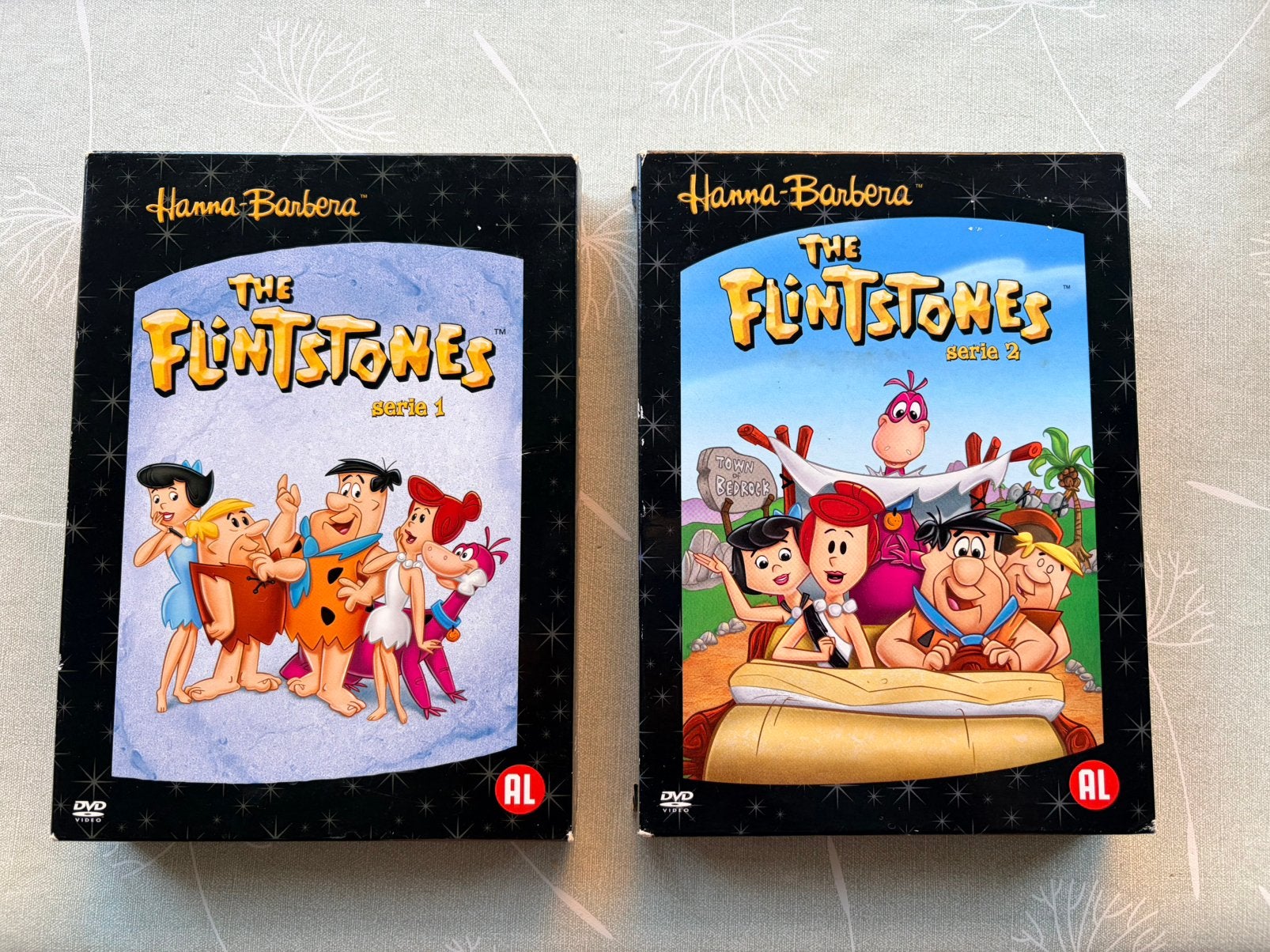DVD box The Flintstones Serie 1 en 2, Inclusief doosje, Spaans, Overige genres, Seizoen 1