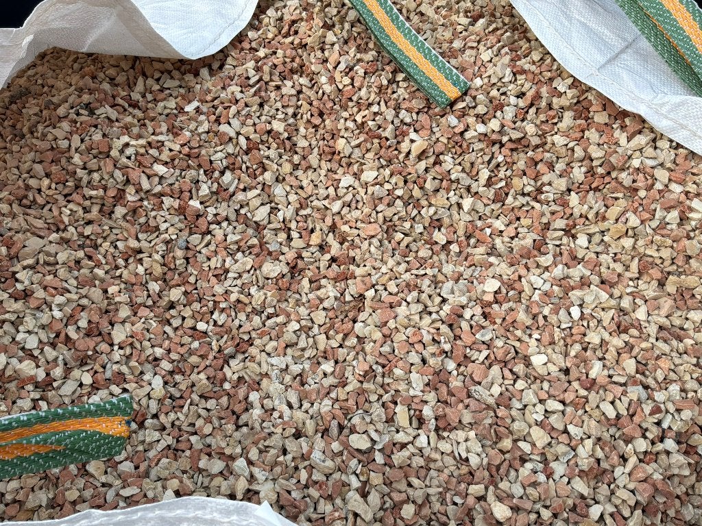 Siersteentjes, Tuin en Terras, Grind, Keien en Split, Ophalen, Overige materialen, Overige typen, Oranje