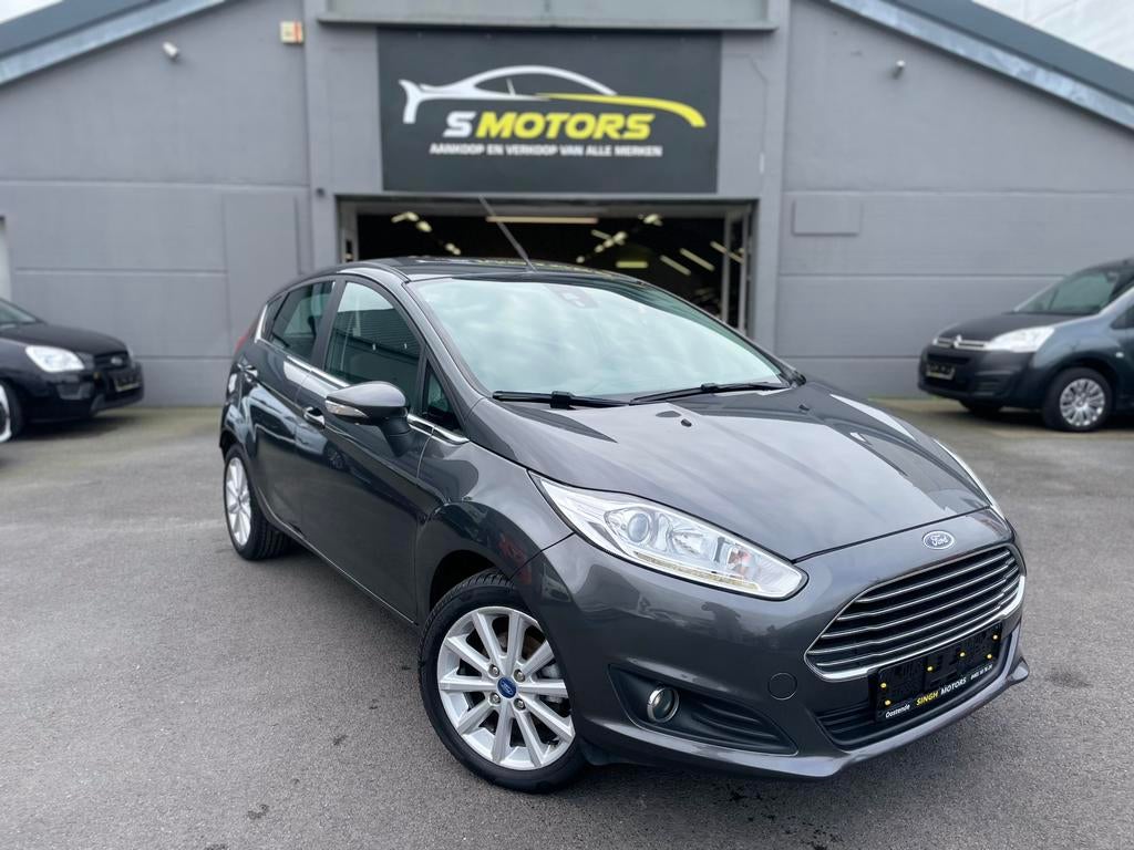 Ford Fiesta 1.0i | Airco | Keuring + Carpass | GARANTIE |, Auto's, Ford, Stof, Euro 6, Parkeersensor, 5 deurs