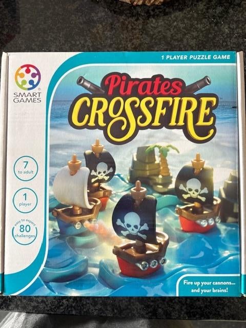 Smartgames Pirates Crossfire (nieuw), Kinderen en Baby's, Speelgoed | Educatief en Creatief, Nieuw, Ophalen of Verzenden