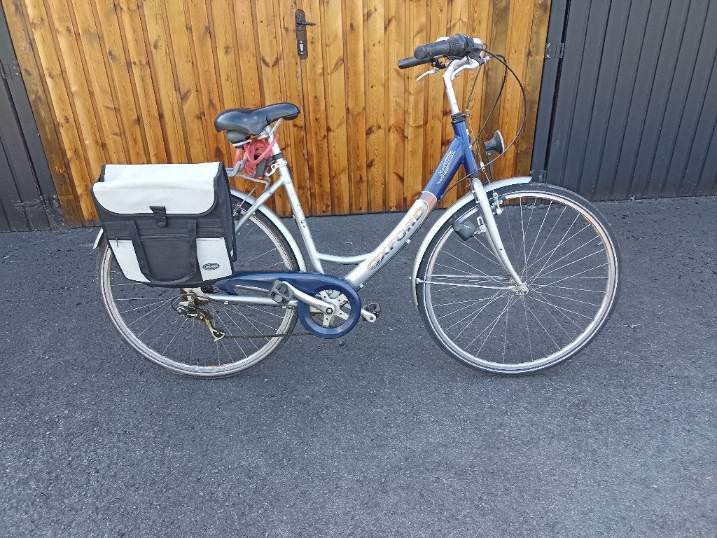 2 Fietsen te koop, Gebruikt, Velgrem, Versnellingen, Ophalen