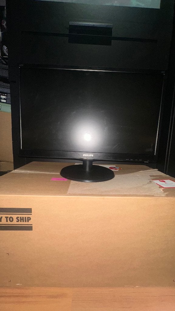 moniteur Philips + bras de moniteur, Informatique & Logiciels, Moniteurs, Philips, 5 ms ou plus, Full HD, Comme neuf