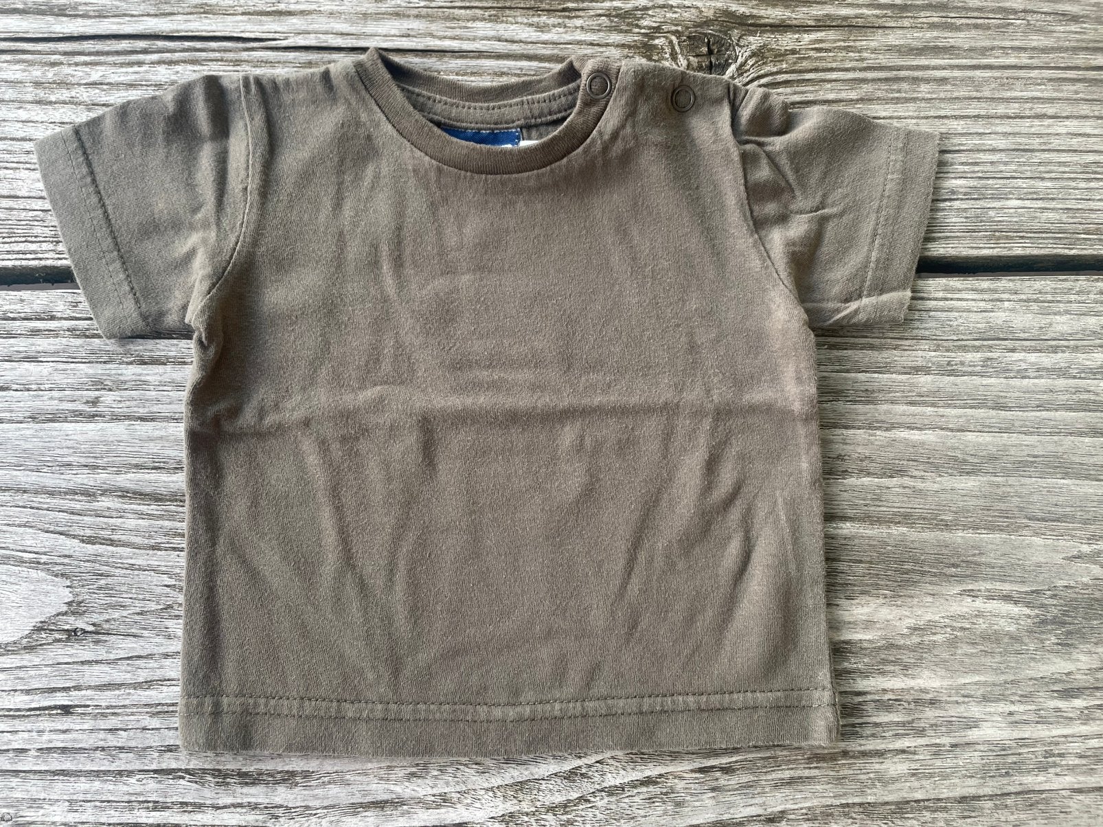 Kakigroen T-shirt maat 56, Enfants & Bébés, Vêtements de bébé | Taille 56, Enlèvement ou Envoi, Utilisé, Garçon, Chemisette ou Manches longues