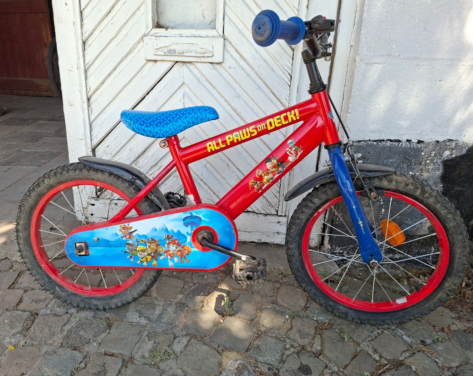 Vélo 16 pouces, Enlèvement