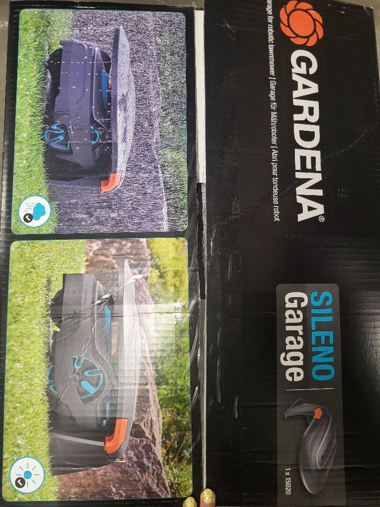 Grasmaaier garage, Tuin en Terras, Robotmaaiers, Ophalen, Nieuw, Gardena