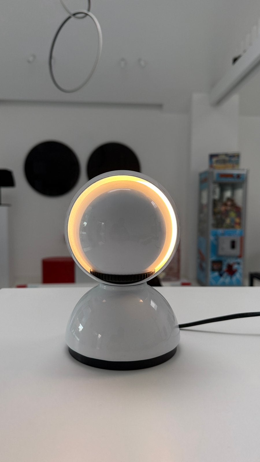 Lampe, éclipse, Artemide, Enlèvement ou Envoi, Comme neuf, Lampe de chevet, Artemide