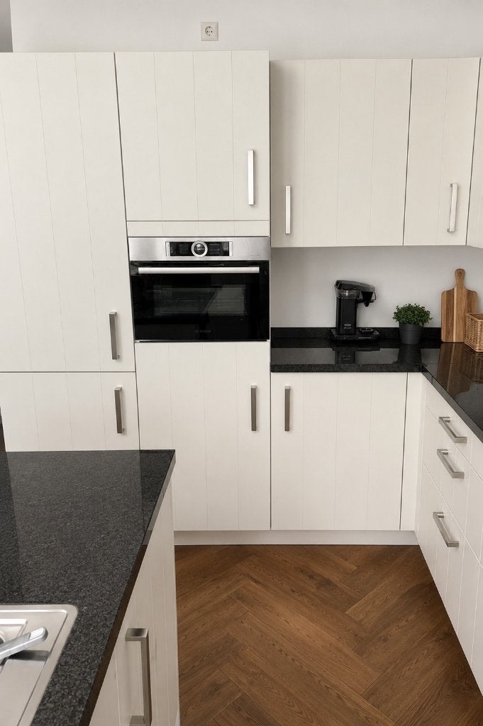 ✨ CUISINE DESIGN AVEC ÎLOT ET APPAREILS ÉLECTROMÉNAGERS ✨, Maison & Meubles, Cuisine | Cuisines complètes, Enlèvement ou Envoi