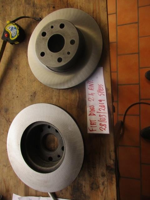 Voorremschijven voor Fiat Dino 2400, Ophalen of Verzenden, Gebruikt, Fiat