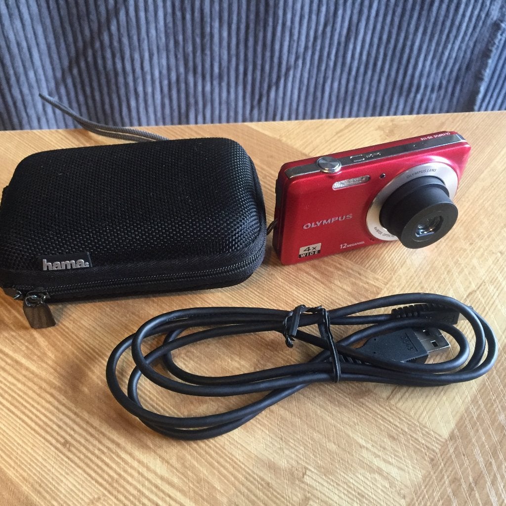 Retro digitale  camera Olympus VG-110, Audio, Tv en Foto, Fotocamera's Digitaal, Zo goed als nieuw, Olympus, Ophalen