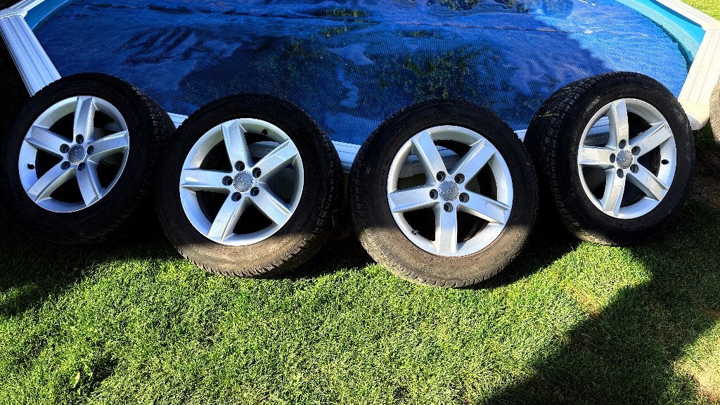 Audi Velgen 16", Ophalen, Gebruikt, Velg(en), 16 inch