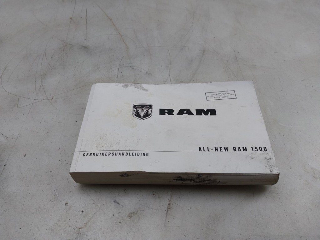 INSTRUKTIEBOEK RAM 1500 Crew Cab (DS) (01-2010/12-2018), Dhr. J. Ham, Gebruikt, Overige automerken, Administratie@autoham.nl