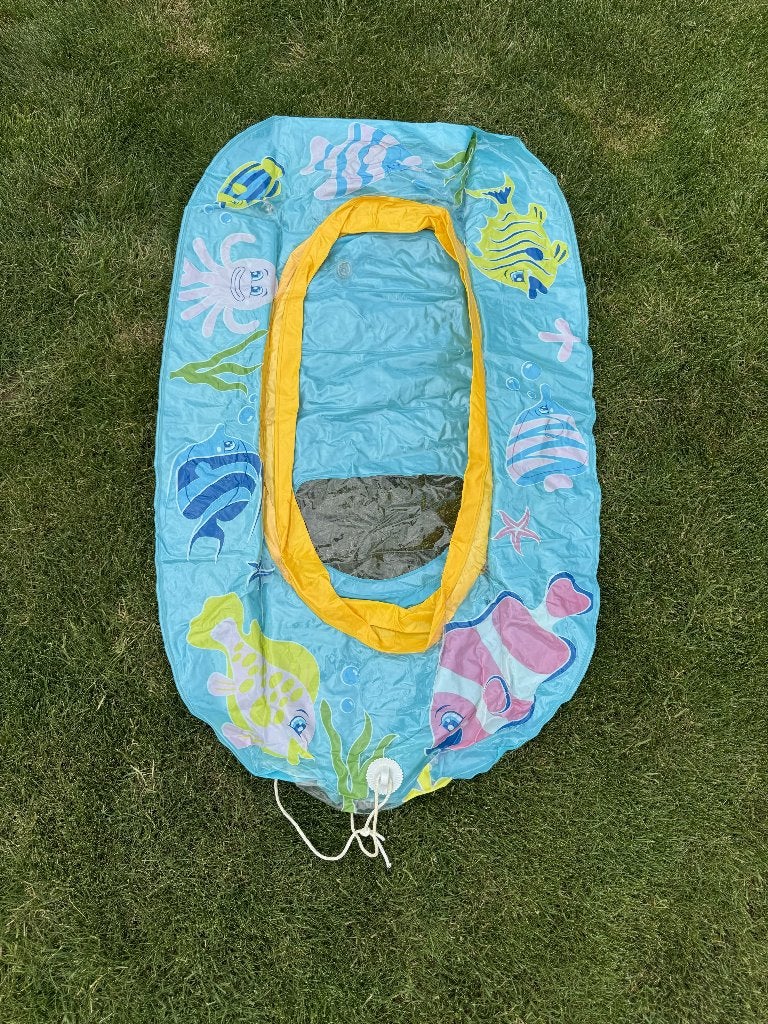 opblaasbaar kinderbootje, Ophalen, Zo goed als nieuw