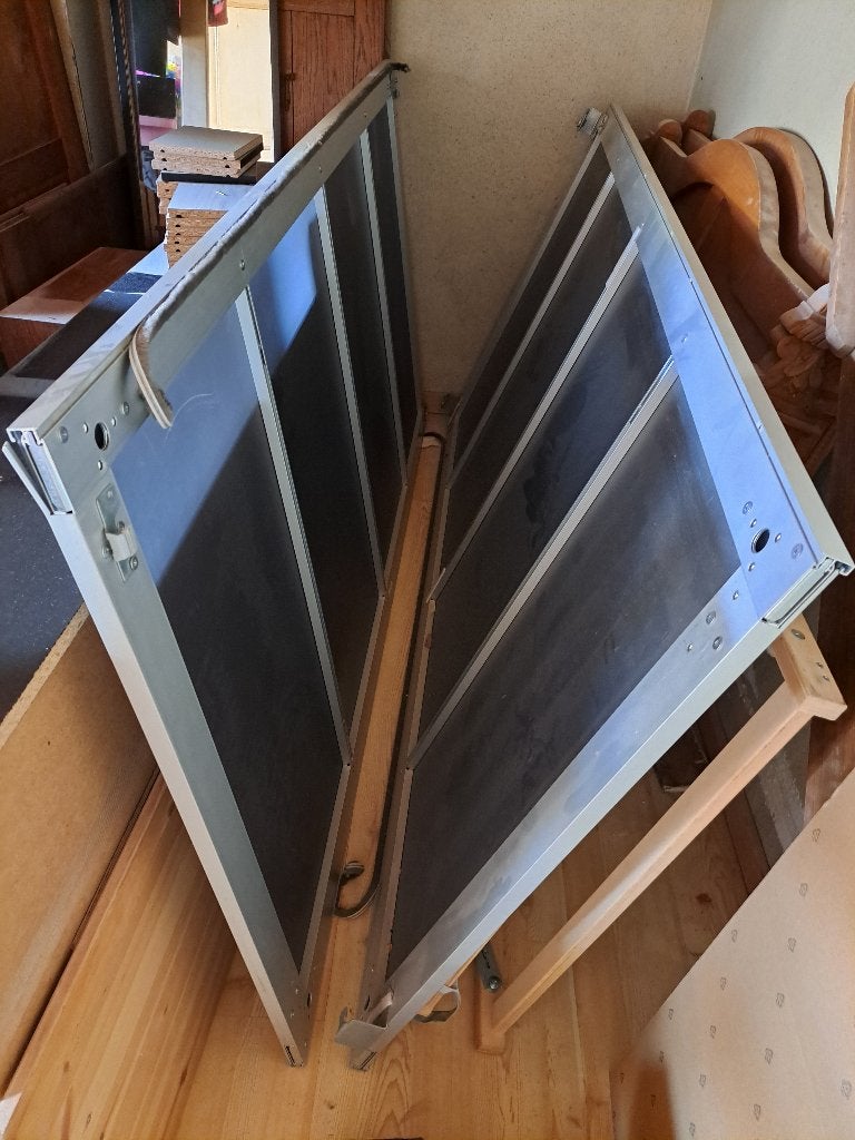 GRATIS!Glazen deuren billie kast ikea, Ophalen, Gebruikt