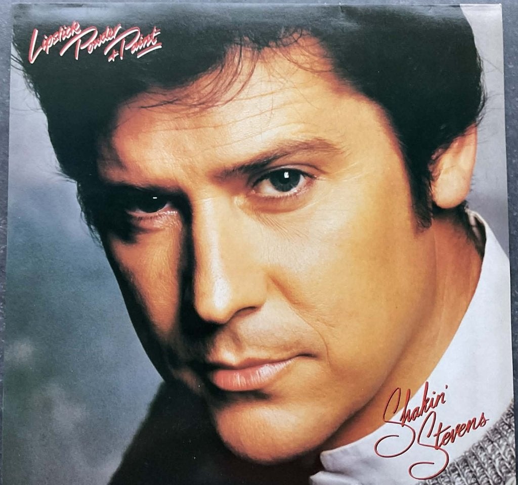 lp - Shakin' Stevens "Lipstick, Powder + Paint", Inclusief binnenhoes, Ophalen of Verzenden, 1980 - 1989, Zo goed als nieuw
