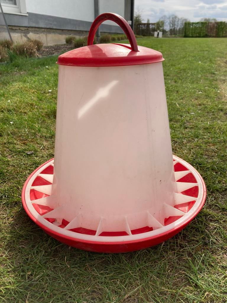 Voersilo kippen 10kg, Dieren en Toebehoren, Ophalen, Gebruikt