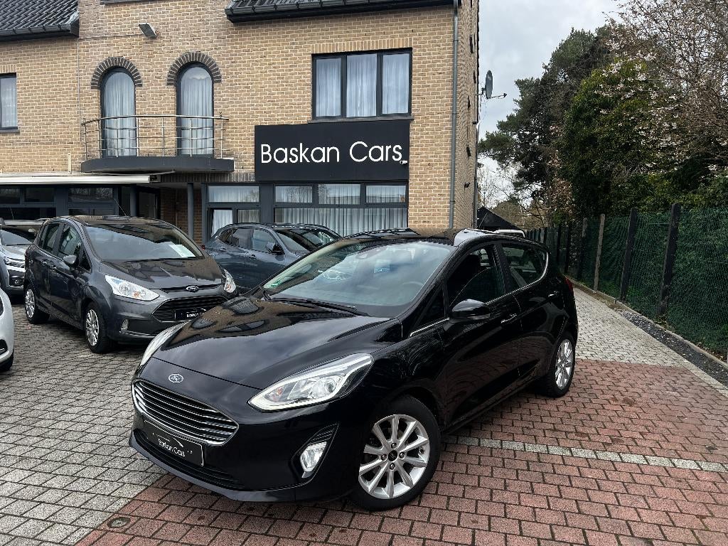 Ford Fiesta 1.0/M2020/AIRCO/ZETEL VERW/118.000KM/GARANTIE, Auto's, Stof, Zwart, Handgeschakeld, 5 deurs