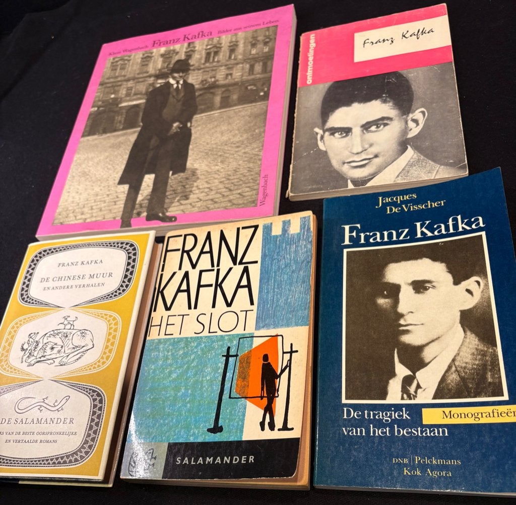 FRANZ KAFKA - 5 livres en néerlandais, Enlèvement ou Envoi, Utilisé, Europe autre, Franz Kafka