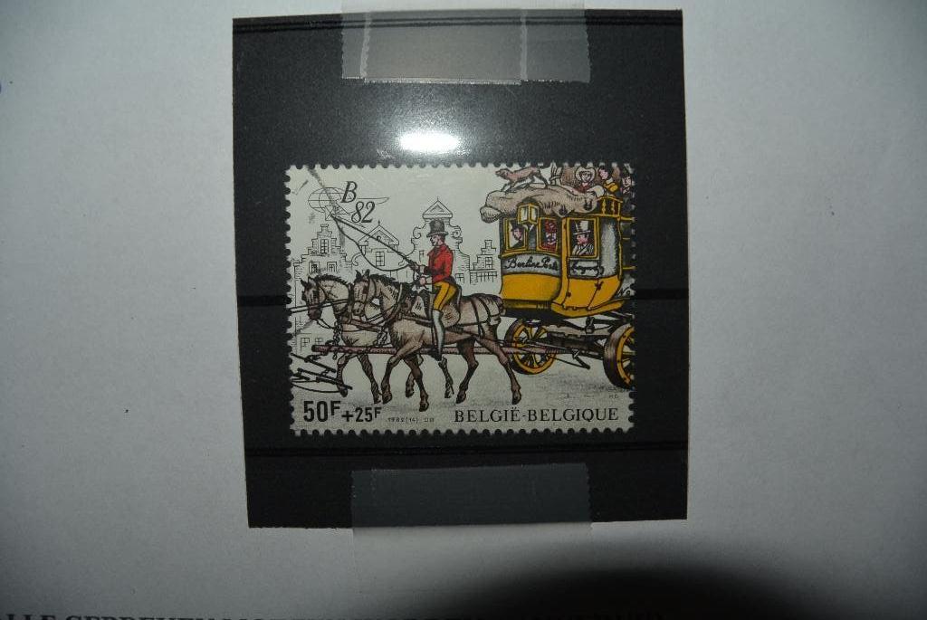 Belgica 82, Frankeerzegel, Ophalen of Verzenden, Gestempeld, Gestempeld