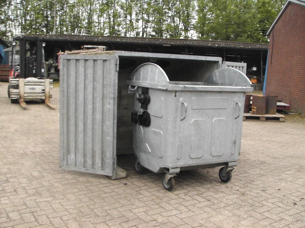 0066. Containerombouw / trafohuis / nachtleveringscontainer, Ophalen, Gebruikt, Containerberging