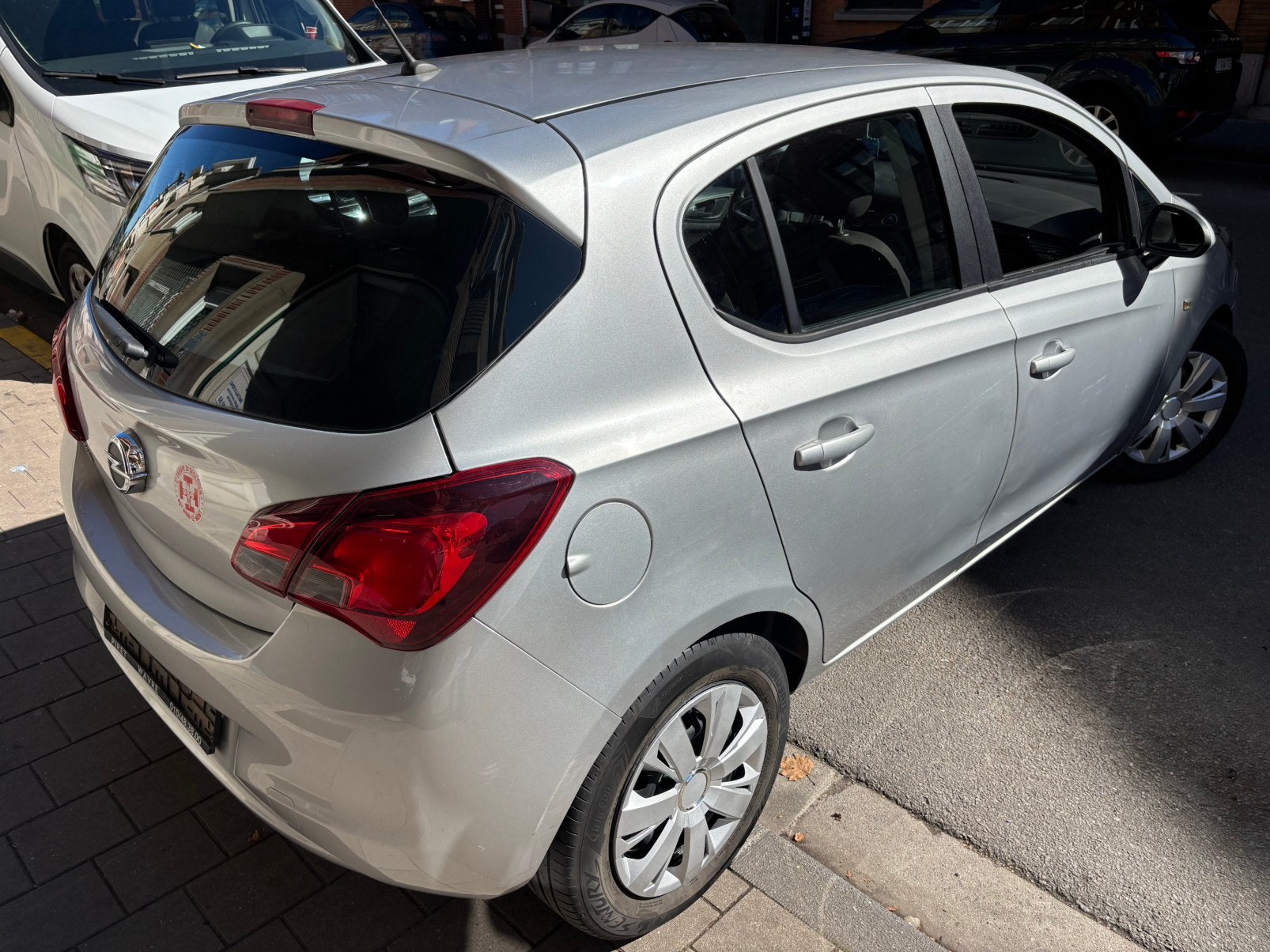 Opel CORSA 1.4 essence 2016, Autos, Argent ou Gris, Achat, Euro 6, Entreprise