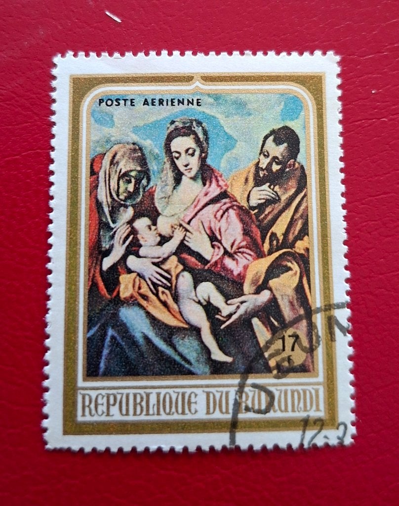 Postzegel Burundi OBP PA 102, Postzegels en Munten, Ophalen of Verzenden, Gestempeld